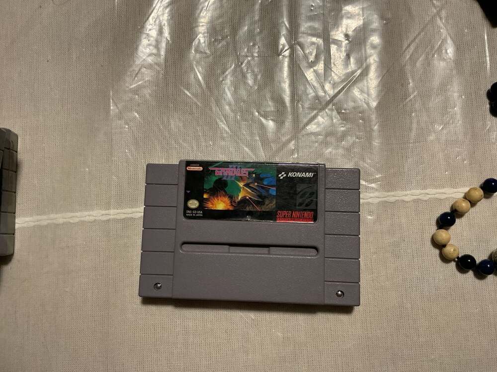 Gradius III Super Nintendo SNES Game Cartridge